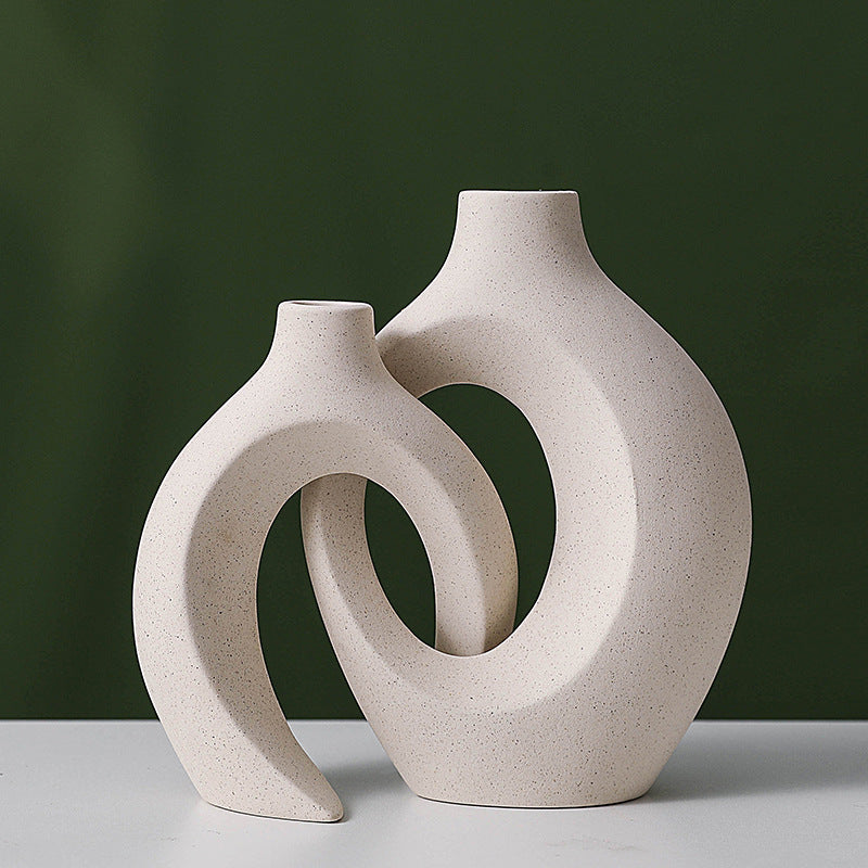 Creative Ceramic Vase Ornament Set - OSC