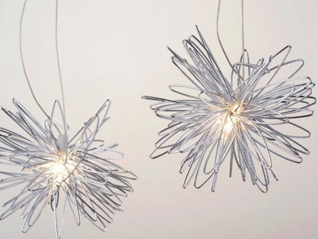 Aluminum Star & Moon Chandelier - OSC