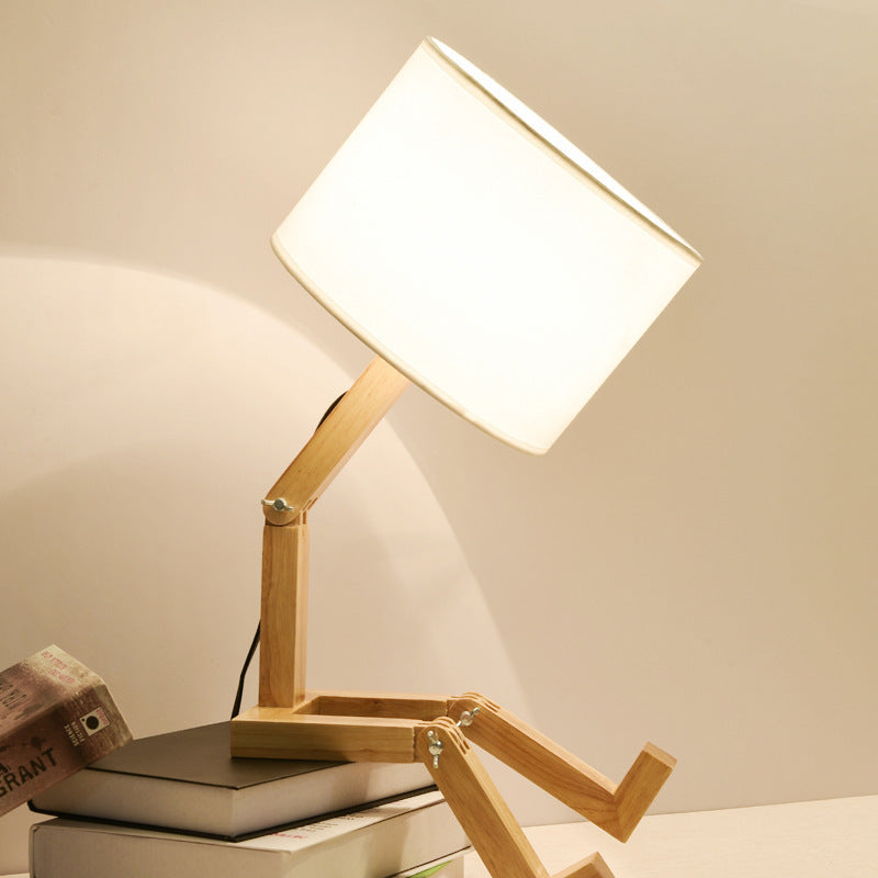 Nordic Modern Wooden LED Desk Lamp - OSC