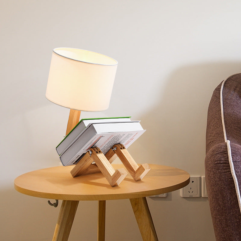 Nordic Modern Wooden LED Desk Lamp - OSC