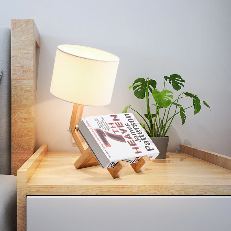 Nordic Modern Wooden LED Desk Lamp - OSC