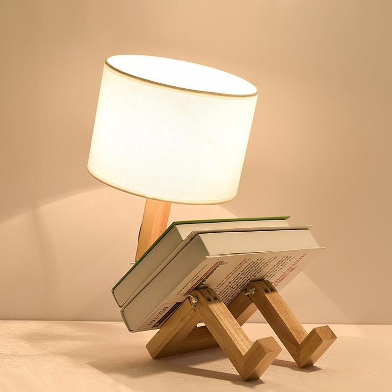 Nordic Modern Wooden LED Desk Lamp - OSC