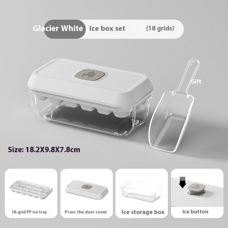 Lazy Ice Cube Tray with Storage Box - OSC