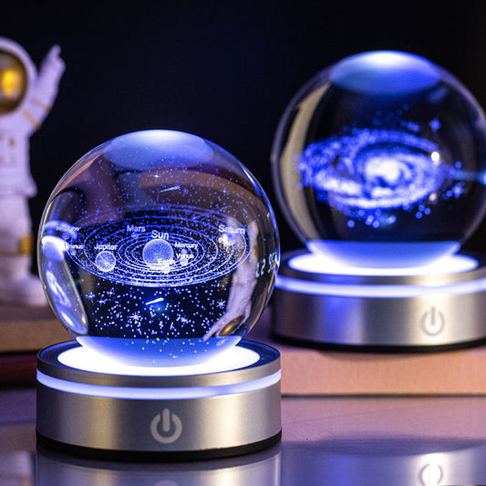 3D Luminous Crystal Ball Night Lamp - OSC